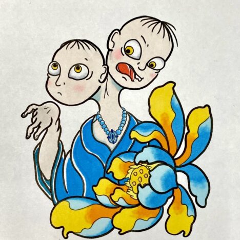 下絵(妖怪)